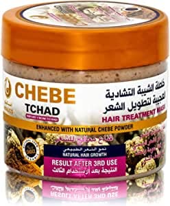 Маска за коса AMALICO Chebe Powder - Натурална Захар Chebe за растежа на косата Масло Chebe за растежа на косата