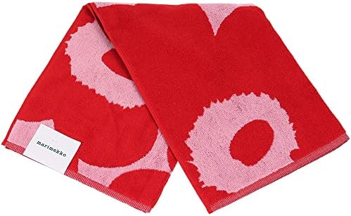 Кърпа за ръце Marimekko в скандинавски стил (50 x 70 см) Unikko (червен x розов)
