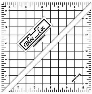 Bloc Loc - Полуквадратичная Акрилна Триъгълна Линия, 5.5 инча