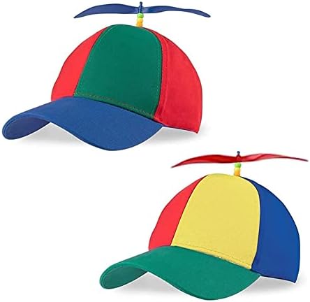 Шапка MEPED, 2 бр., смешни шапки за деца и възрастни, бейзболна шапка с дъга, празнична шапка за родители и деца