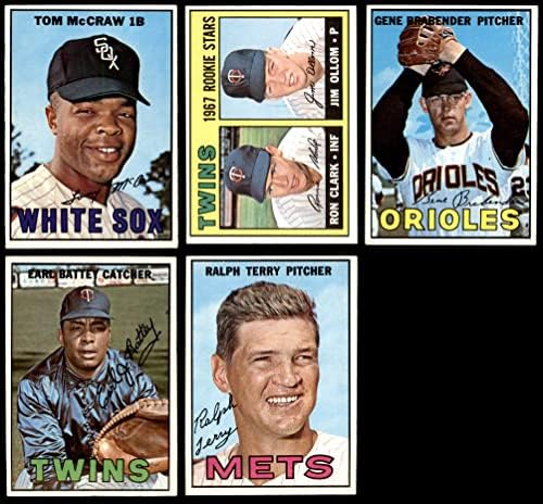1967 Topps Бейзболен Стартов пакет от 50 картички/Лот (Бейзболен комплект) EX/MT