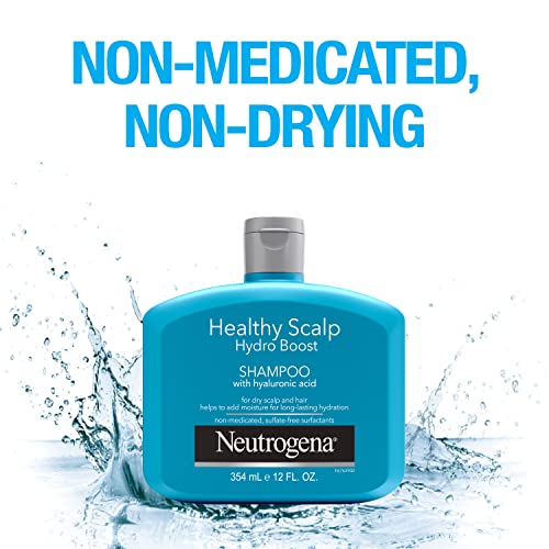 Хидратиращ шампоан Neutrogena Healthy Scalp Hydro Boost за суха коса и кожа на главата, с Увлажняющей хиалуронова