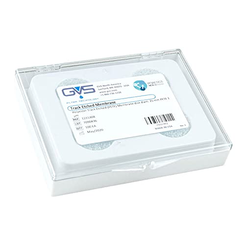 GVS Life Sciences 1215379 Мембранни Филтърни дискове с пореста покритие от полиестер, с размер на порите от 1.0