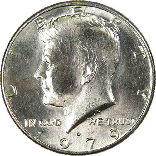 1979 D Кенеди Полдоллара BU Не Циркулационни Монети, Монетен двор на Щата 50c са подбрани Монета в САЩ