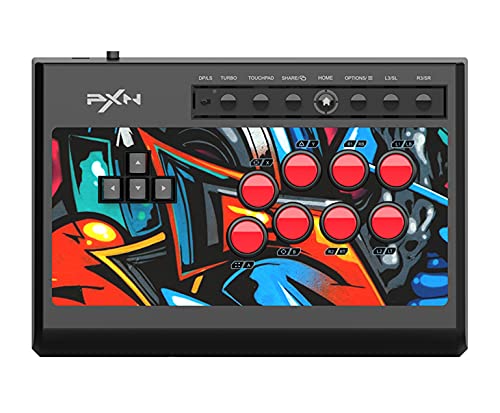 PXN Аркадна Бойна Нож Street Fighter Аркаден Джойстик с клавиатура за управление на Боен скоростна X8 за Nintendo