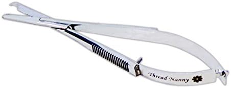 Отсече бод 4,5 инча EZ Snips (4,5 инча) кутия пролетта с ножица за бродиране от ThreadNanny