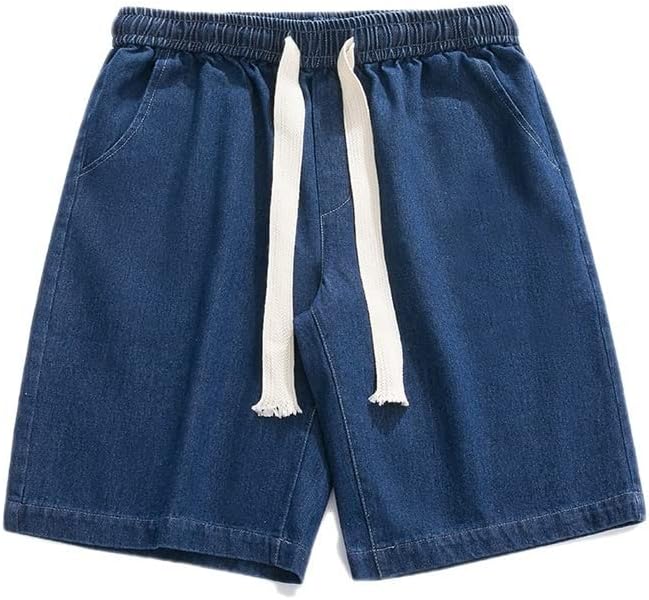 Летни Тънки Дънкови шорти AFLHYJK, приталенные Шорти в корейски стил, Ежедневни Панталони, Младежки панталони,