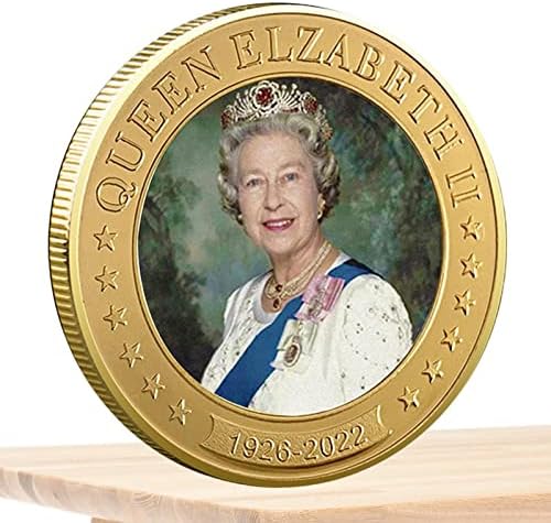 Възпоменателна монета A/R Queen, 1926-2022 Събиране на Подаръци на Кралицата на Англия, Цветна Монета 2022 г., Монета
