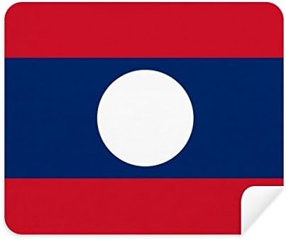 Национален Флаг на Лаос Азиатска Държава Плат За Почистване на Екрана за Пречистване на 2 елемента Замшевой Тъкан