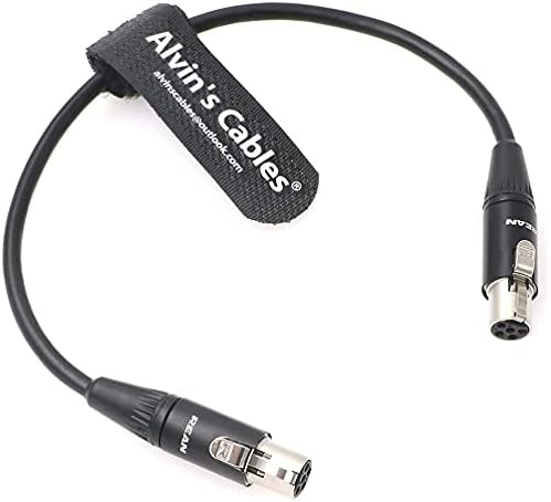 Аудио кабел Ta5f-Ta5f Mini XLR с 5-пинов конектор за смесител Zaxcom Nova и UHF приемник Lectrosonics Кабели Элвина