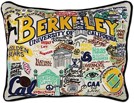 Декоративна възглавница с бродерия за колеж Catstudio Калифорнийския университет в Бъркли (Калифорния)