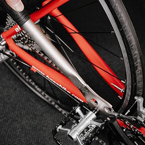 BIKEHAND Велосипеден Ключ за педали на велосипед Удължена Дръжка 350 мм - Чудесен Пътен Инструмент За премахване на Педала
