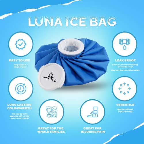 Пакет с лед Luna Ice Пакет - Пакет с лед за отпечатъци - защита от главоболие продължително действие Пакет
