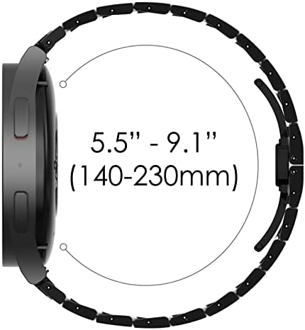Каишка от неръждаема стомана Surace за Galaxy Watch 5, каишка Galaxy Watch 4 40 мм 44 мм, метална каишка 20 мм