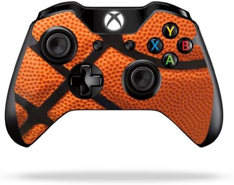 Калъф MightySkins, съвместим с контролера на Microsoft Xbox One или One S - Баскетбол | Защитен, здрав и уникален