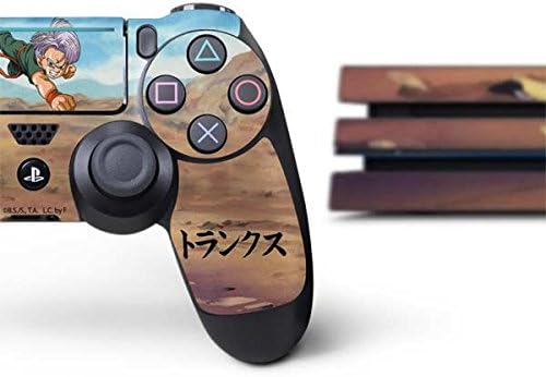 Игри кожата Skinit Decal е Съвместима с конзолата PS4 Pro и комплект контролери - Официално Лицензиран дизайн на Dragon Ball