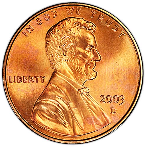 Цент Памет Линкълн 2003 година на издаване, Не Обращающийся Монетен двор на САЩ