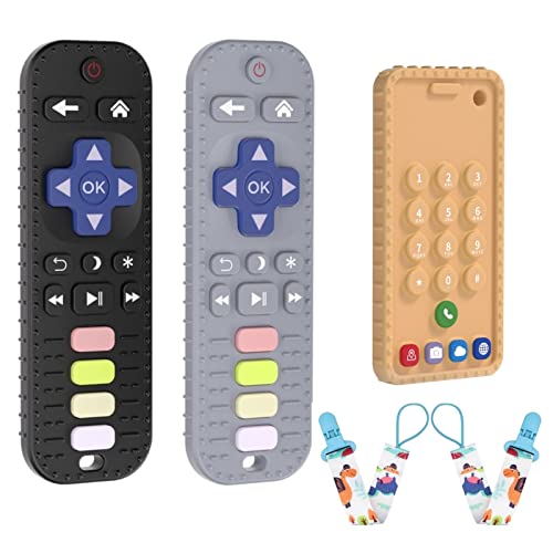 Играчки-Прорезыватели JIECH Remote за Бебета и Играчки-Прорезыватели за телефони за Бебета