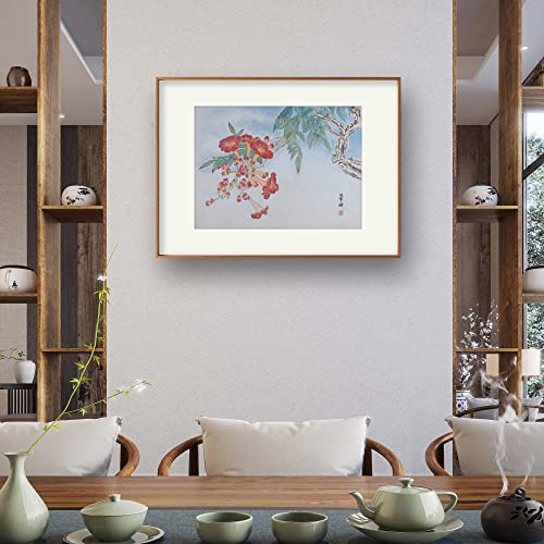 Тръба Пълзящи Цветя Китайска Живопис Ръчно Рисувани Стенни Изкуството на Източна Азия Четка За Миене на Мастило Акварел