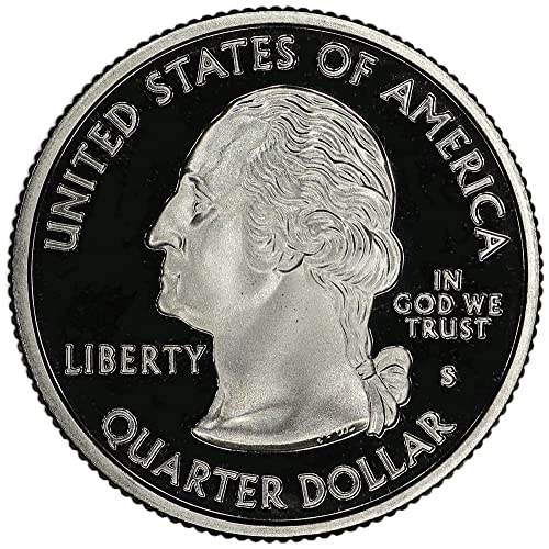 Доказателство монетния двор на САЩ за тримесечието на щата Канзас 2005 г.