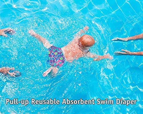 За многократна употреба Детска Пелена За плуване Water Gear - Розов