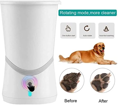 Средство за почистване на кучешки лапи, преносима миене на лапи, чаша за миене на лапите на домашни любимци за малки кучета,