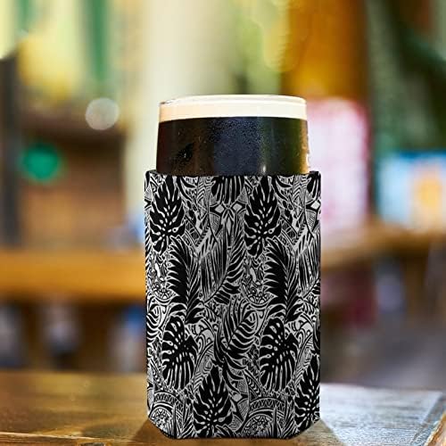 Полинезийски Стил с Листа за Многократна употреба Ръкави за Чаши Кафе с Лед Изолиран поставка за Чаши с Хубав Модел за Топли