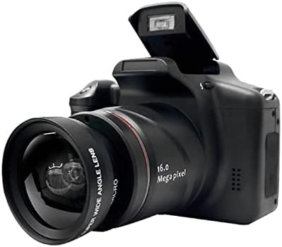 Цифрова камера за Снимки и видео, 16-Мегапикселова HD Цифрова Камера 2.4-Инчов LCD Екран 16-Кратно Цифрово Увеличение