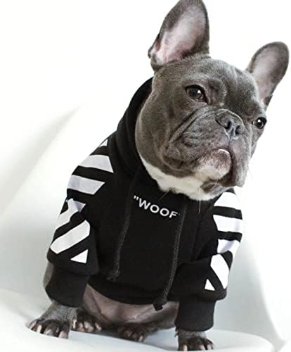 FrenchyB Hoody с качулка за френски Булдог Стилна Топла hoody с качулка за кучета | Модни Дрехи за френски Булдог