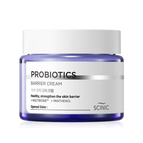 Бариерен крем с пробиотиками SCINIC 2,7 течни унции (80 мл) | Укрепва като бариера на Кожата И запазва кожата здрава