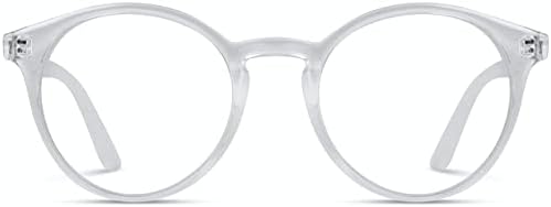 Кръгли Очила WearMe Pro Ретро стил, Блокер Синя Светлина - Защита от ултравиолетови лъчи и синята Светлина,
