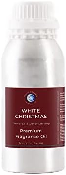 Mystic Moments | Бяла Коледа Ароматно масло - 1 кг - идеален за сапуни, Свещи, Бомбочек за вана, Масло Горелки,