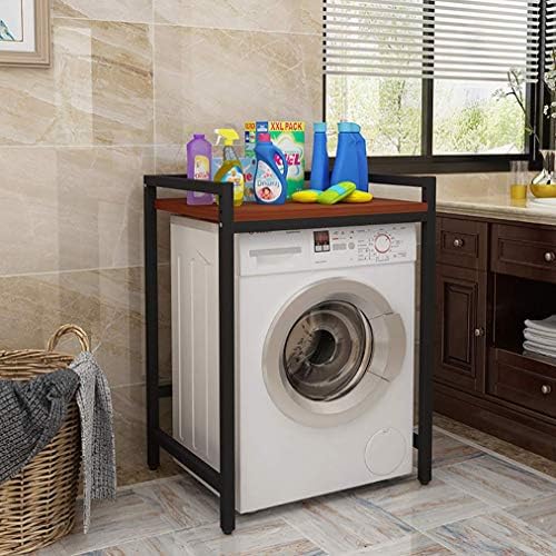 Hokcus Многофункционални Рамка за съхранение на перални машини по рафтовете над Тоалетна, Барабанная перална