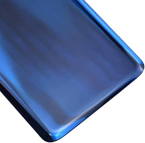 Подмяна на задния капак на синьо акрилно стъкло за OnePlus 7 GM1901 с предварително вырезанной с рамка задната камера и