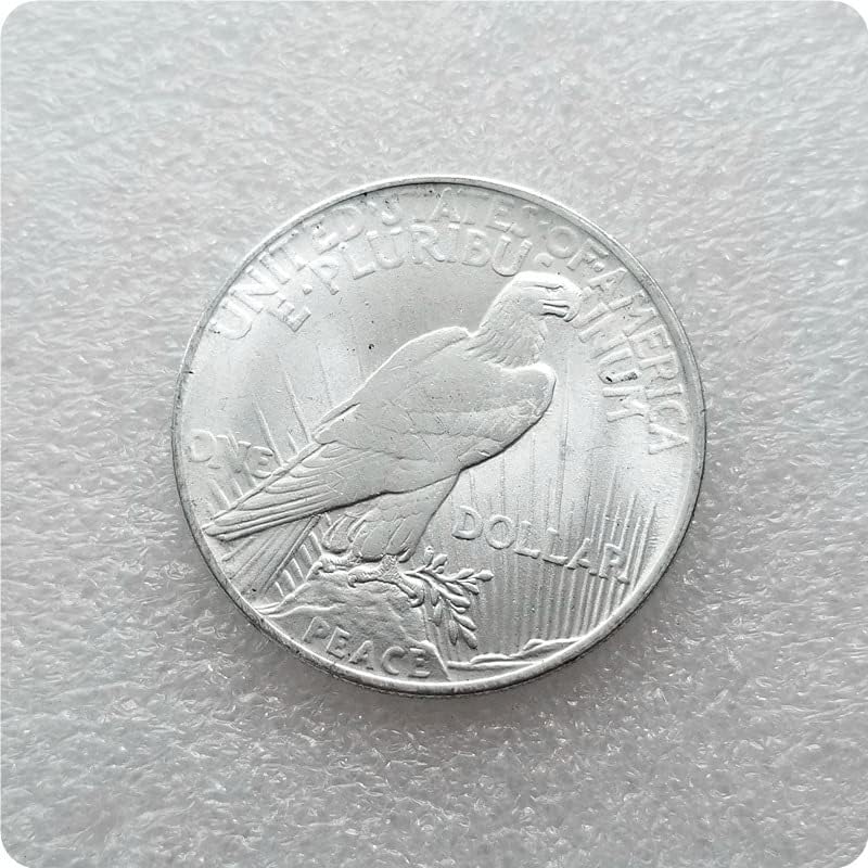 Американската Птицата Статуята на Свободата Сребърен Долар Възпоменателна Монета Месинг Антикварное Продукт