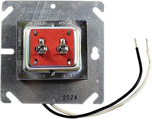 Трансформатор HQRP 24VAC 40VA е Съвместим с вратата звънец Nest и всички версии на Ring Doorbell, термостат Nest, Ecobee,