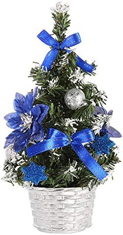 cccy 20-см Мини-Коледно дърво, Коледни украси, Малък Бор, Определен за маса, Украса за дома за Коледа, Настолни украса и Декорация