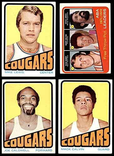 1972-73 Топпс Каролина Cougars Команден сет Каролина Cougars (сет) VG/БИВШ Cougars