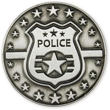 Монета Израз на любовта полиция, Обемна опаковка от 3 броя, Благодарственный подарък за правоохранителните органи