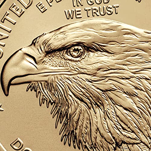 2023 Без знака на ментата 1/4 унция American Eagle Златни монети, в кюлчета Блестяща, Без да се свържат със сертификат за