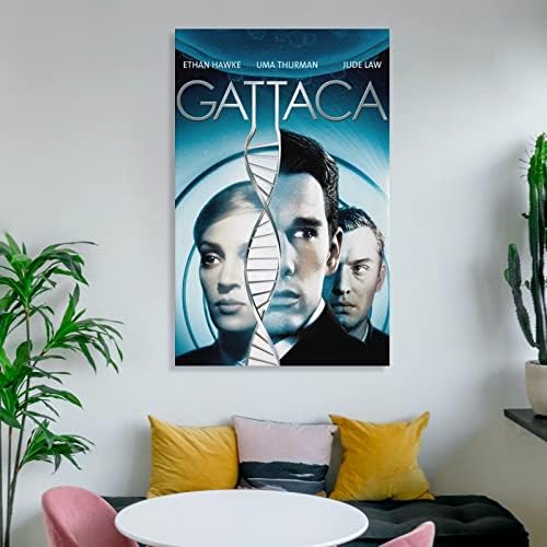 Плакати с филми, Декорация за стая, Плакати Гаттака, най-Добрите филмови плакати от научно-фантастични филми,