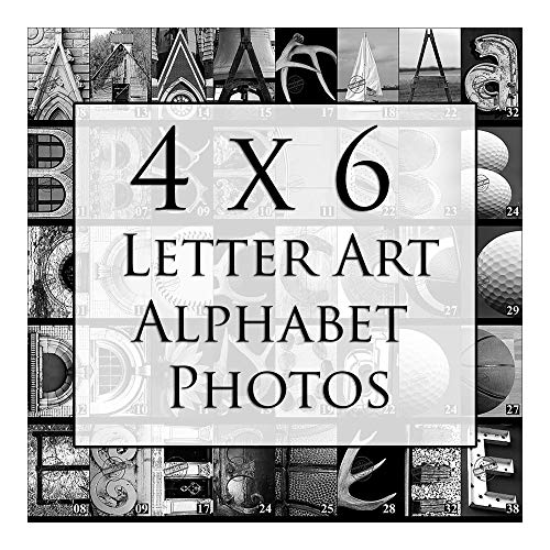 Изкуството на писане на Отделни снимки Азбука. Безплатна доставка в рамките на 24 часа. Фотоотпечаток с размер 4 x 6 инча.