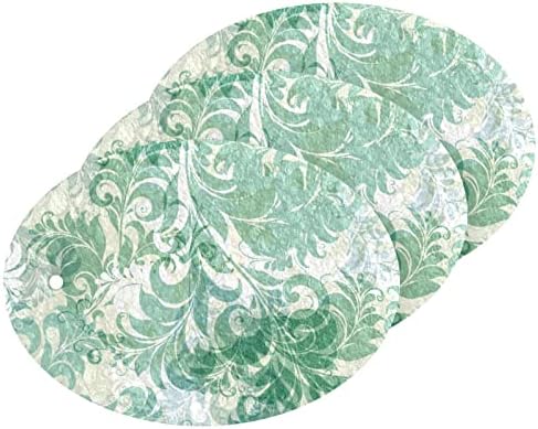 susiyo Green Цветя, Гъби-Търкане Мултифункционална Гъба за Почистване на Кухня, Миене на съдове и Баня (Комплект
