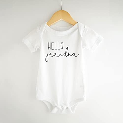 Тениска с обявяването на бременността Bump and Beyond Designs Здравей, баба, Скоро ще се видим