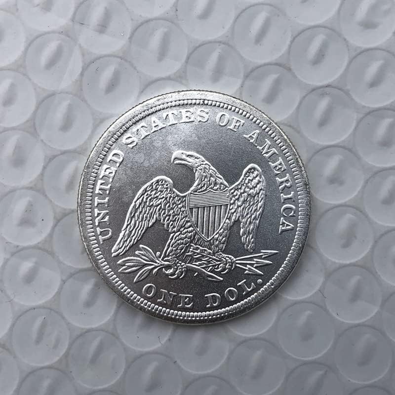 Американските монети 1870 година, Месинг със сребърно покритие, Монети Старинни Занаяти Чуждестранни Възпоменателни