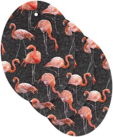 Натурална Гъба ALAZA Flamingo Pink Animals, Кухненски Целлюлозные Гъба за миене на съдове, Санитарен възел и битова прибиране