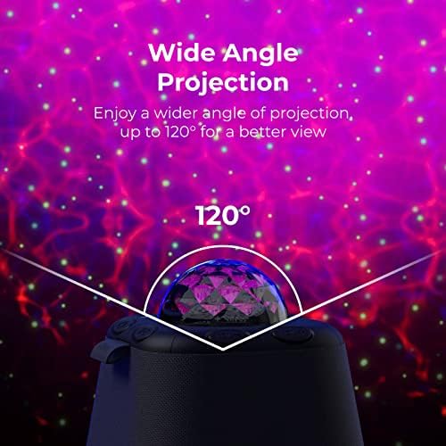 Проектор Galaxy Starlight с Bluetooth-високоговорител, Проектор i-box Star с дистанционно управление, стерео Говорители,