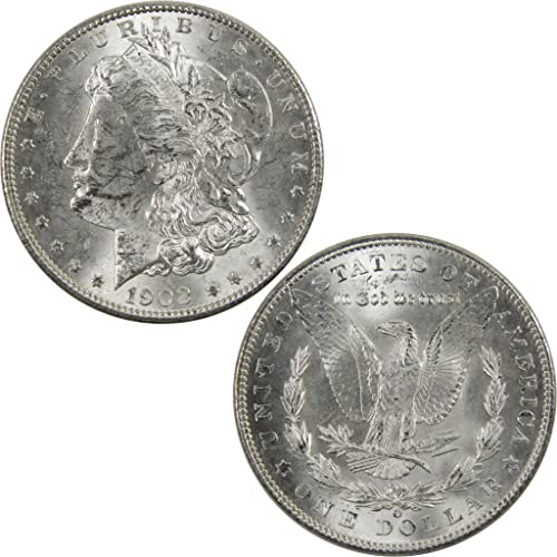 1902 O Morgan Dollar BU Необращенная 90% От Сребърни монети, деноминирани 1 долар Артикул: I6037