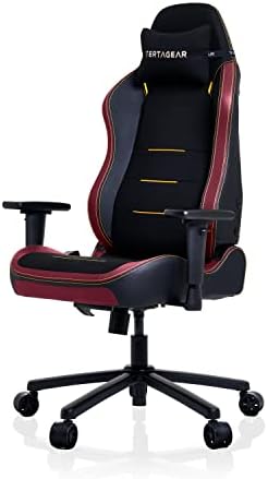 Ергономичен Игралното стол VERTAGEAR SL3800 С лумбална система ContourMax и седалки VertaAir - Черен Въглерод