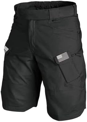 Мъжки графични Тактически Панталони-Карго BlackTeak, Работни Панталони за отдих с Множество джобове, Туристически Шорти Свободно